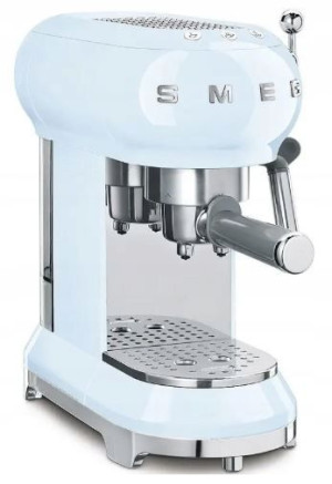 Ekspres kolbowy Smeg ECF01PBEU Pastelowy błękit