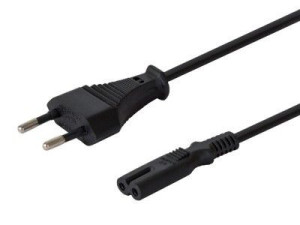 Kabel Zasilający Płaski Ósemka 2Pin, 1,8M, Cl-100