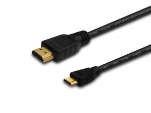 Kabel Hdmi (M) - Mini Hdmi (M) 1,5M, Czarny, Cl-09