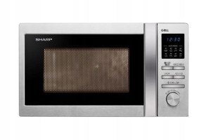 Kuchenka mikrofalowa z grillem SHARP R622STWE 20l