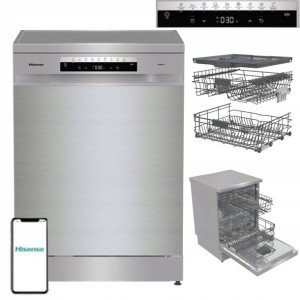 Zmywarka Gorenje 16kpl 60cm Inox WiFi 3 szuflada