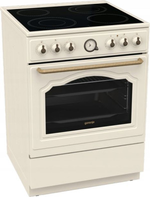 Kuchnia ceramiczna GORENJE GECS6B70CLI RETRO 60cm