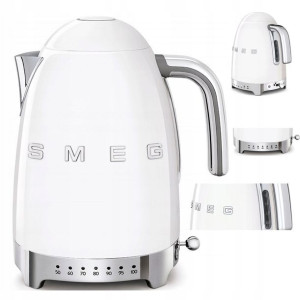 Czajnik elektryczny Smeg KLF04WHEU BIAŁY RETRO 50'
