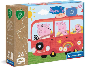 Puzzle 24 Elementy Maxi Play For Future Świnka Peppa
