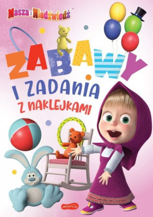 Książeczka Masza I Niedźwiedź. Zabawy I Zadania Z Naklejkami