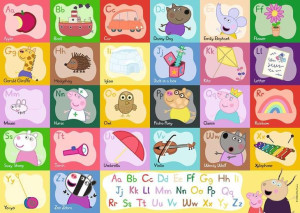 Puzzle 24 Elementy Gigant Świnka Peppa