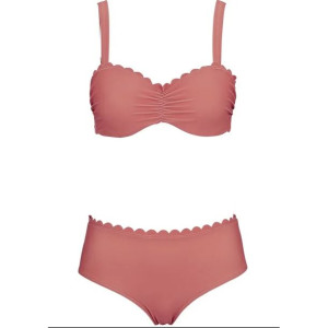 Bonprix 2 Cz Bikini Z Falbankowym Wykończeniem 48 95d 913036