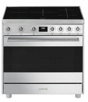 Kuchnia Z Płytą Indukcyjną Smeg C9imx9-1 90cm 115l