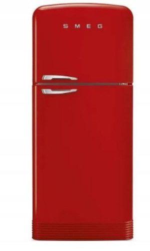Lodówka Smeg FAB50RRD5 RETRO TotalNoFrost Czerwona