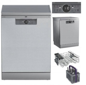 Zmywarka Beko 14kpl 1/2 A+++ dno stal 60cm