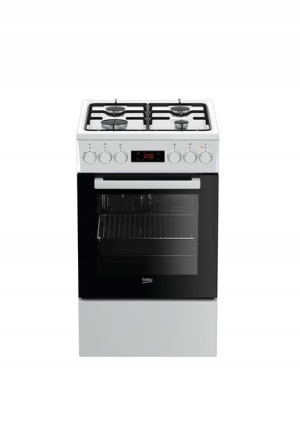 Kuchnia gazowo elektryczna BEKO FSE52321DWD 50cm