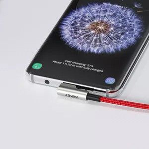 Cb-Cmd37 Red Oem Nylonowy Kabel Usb C - Usb C | 1M | 3A | 60W Pd | 20V