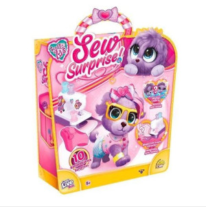Maszyna Do Szycia + Pluszak Fioletowy Little Live Pets Sew Surprise