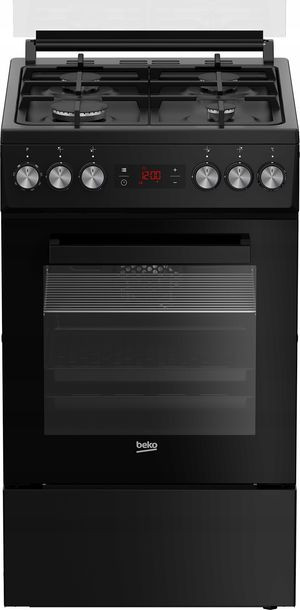 Kuchnia gazowo elektryczna BEKO FSM52330DBD czarna