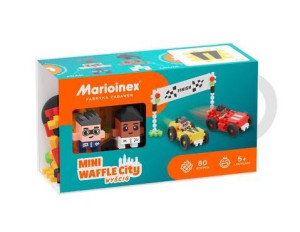 Klocki Waffle Mini - Wyścig 80 Elementów