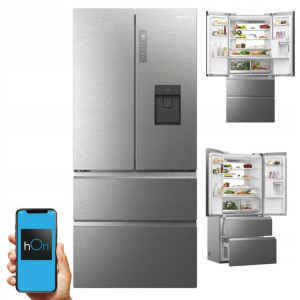 Lodówka Haier HFW7819EWMP 192,5cm 537l A++ FRENCH