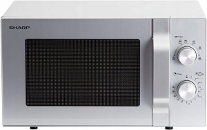 Kuchenka mikrofalowa Sharp R204S 800W srebrna OUTL