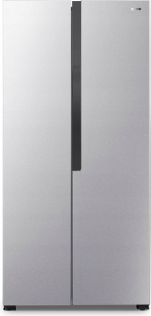 Lodówka SBS Gorenje NRS8182KX NoFrost szara 177cm