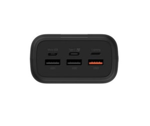 Power Bank Qx55 3X Usb-A,1X Usb-C, 30,000Mah