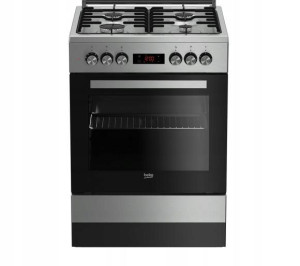 Kuchnia gazowo-elektryczna BEKO FSE62320DX 60cm