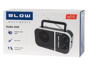 Radio Przenośne Analogowe Am/Fm Ra6