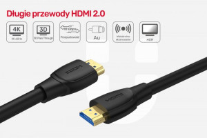 Kabel Hdmi High Speed 2.0; 4K  7M C11068Bk