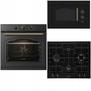 Zestaw Gorenje RETRO BOS67371CLB+GW65CLB+ BM235CLB