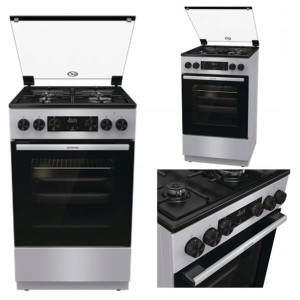 Kuchnia gaz-el Gorenje GK5C61SH Termoobieg grill
