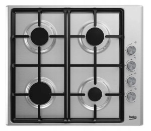 Płyta gazowa BEKO HIZG64122SX inox 60cm żeliwo