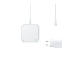 Pad Indukcyjny 15W Fast Charge Z Ładowarką Biały