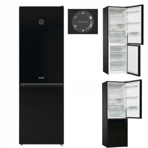 Lodówka Gorenje Nrk6192sybk 185cm Czarna 300l