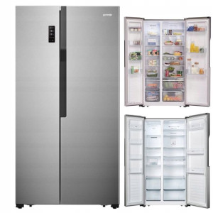 LODÓWKA Side by Side GORENJE NRS918EMX No Frost