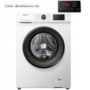 Pralka Gorenje 6kg 1000obr 46cm slim STEAM parowa