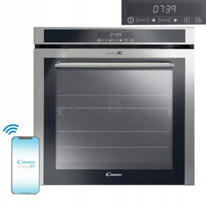 Piekarnik Candy FCXE818X WIFI 10 funkcji U–See 78l