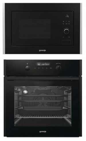 Zestaw Piekarnik + Kuchnia mikrofalowa Gorenje