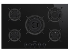 Płyta Gazowa Na Szkle Smeg Pv675cnr 75cm Czarna