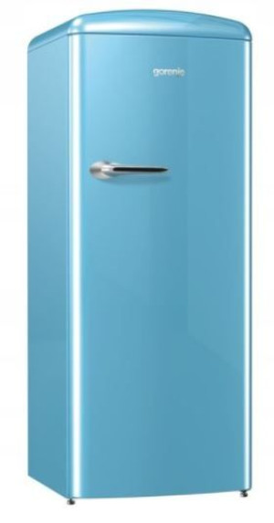 Lodówka Gorenje ORB153BL 154cm A+++ RETRO BLUE