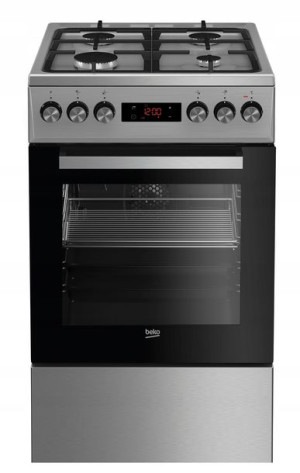 Kuchnia gazowo-elektryczna Beko FSM52335DXDS 50cm