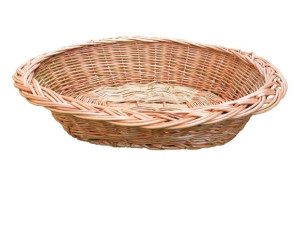 Wiklinowe legowisko dla psa. Długość 58 cm