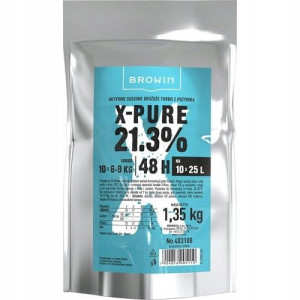 X-PURE 21,3% drożdże gorzelnicze na 250L 1,35kg