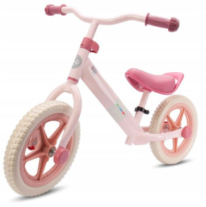 Rowerek biegowy Molto GIRO 12 cali pink candy