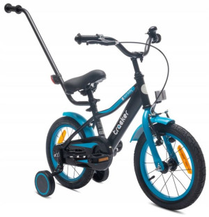 Rower dla chłopca 14 cali Tracker bike neon