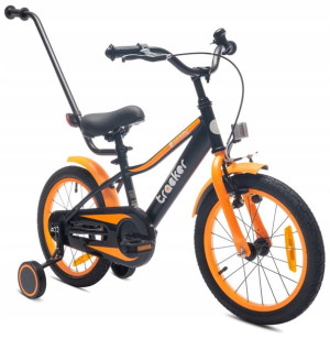 Rower dla chłopca 16 cali Tracker bike neon