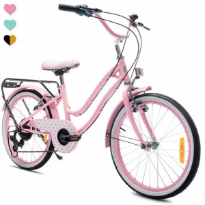 Rower dla dziewczynki 20 cali Shimano Heart Bike