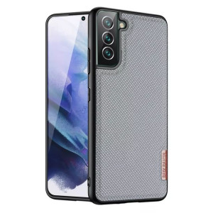 Dux Ducis Fino etui pokryte nylonowym materiałem Samsung Galaxy S22+ nieb