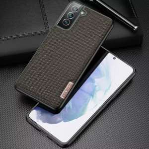 Dux Ducis Fino etui pokryt nylonowym materiałem Samsung Galaxy S22+ zielony