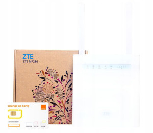Router domowy MF286 + anteny + karta Orange 1212GB