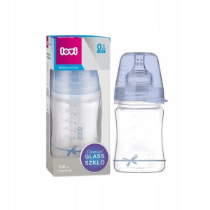 Butelka szklana 150 ml Baby Shower Boy Lovi