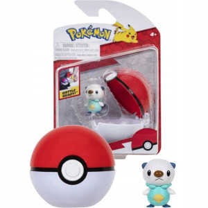 Pokemon Pokeball Clip N Go Oshawott Jazwares