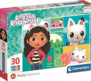 Puzzle 30 Koci Domek Gabi Clementoni